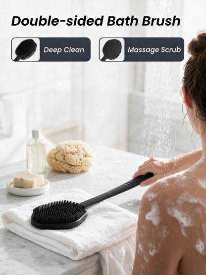 DORSA REACH Body Scrubber — 17.5" Silicone